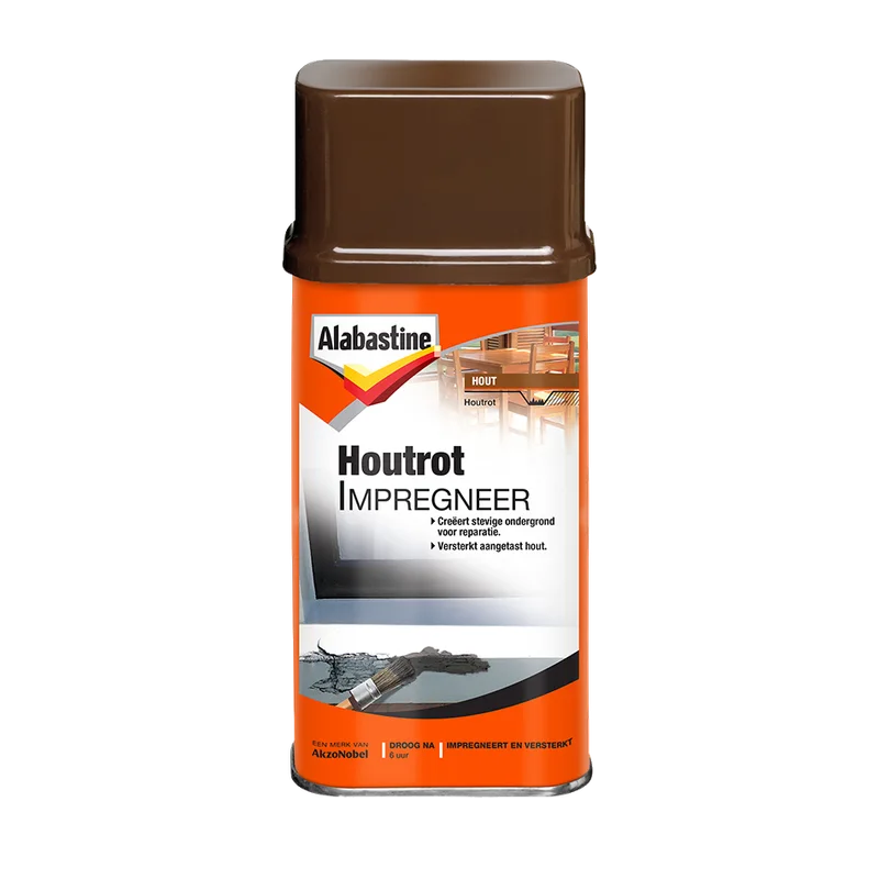 Alabastine Houtrot Impregneer (houtrotstop) – blik 250 ml