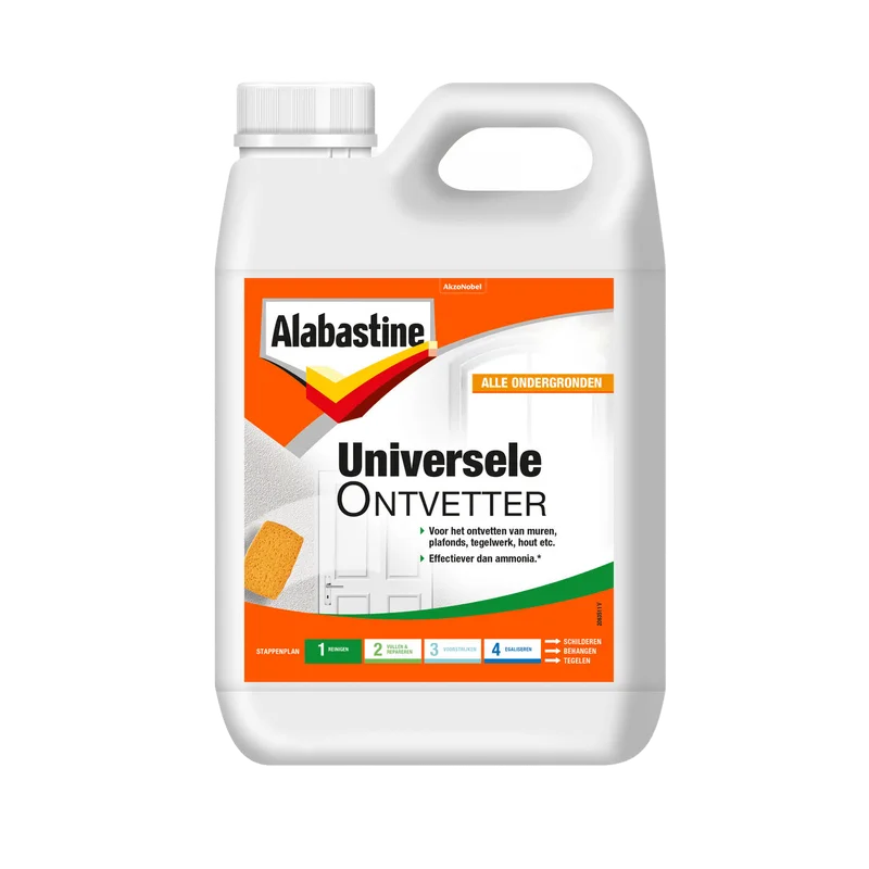 Alabastine Universele Ontvetter – concentraat, 2,5 liter