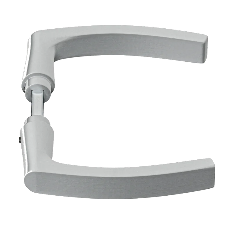 AXA deurkruk Blok 6164-71-11/E – geslepen F1, deur 38 tot 54 mm
