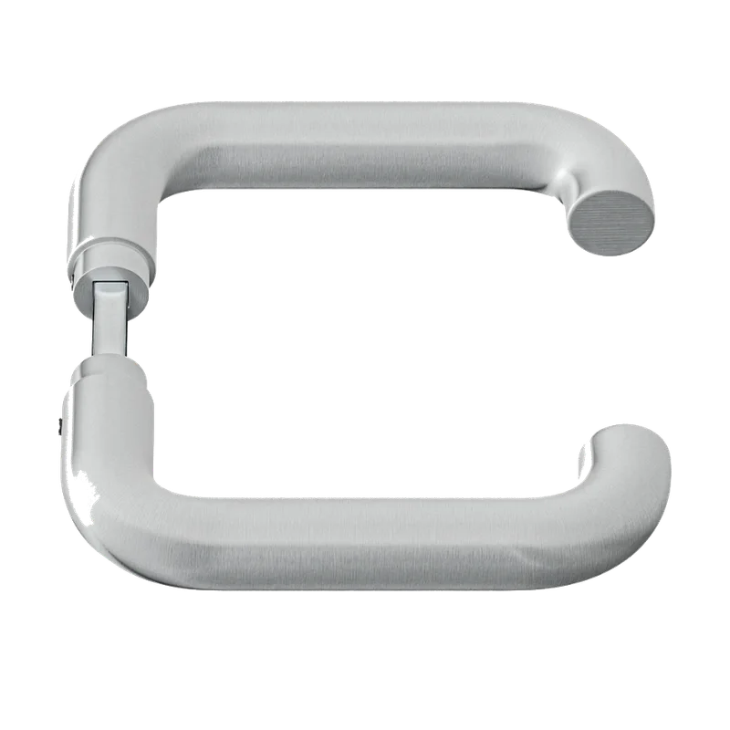 AXA deurkruk U 6141-71-11/E – aluminium F1, deur 38 tot 54 mm