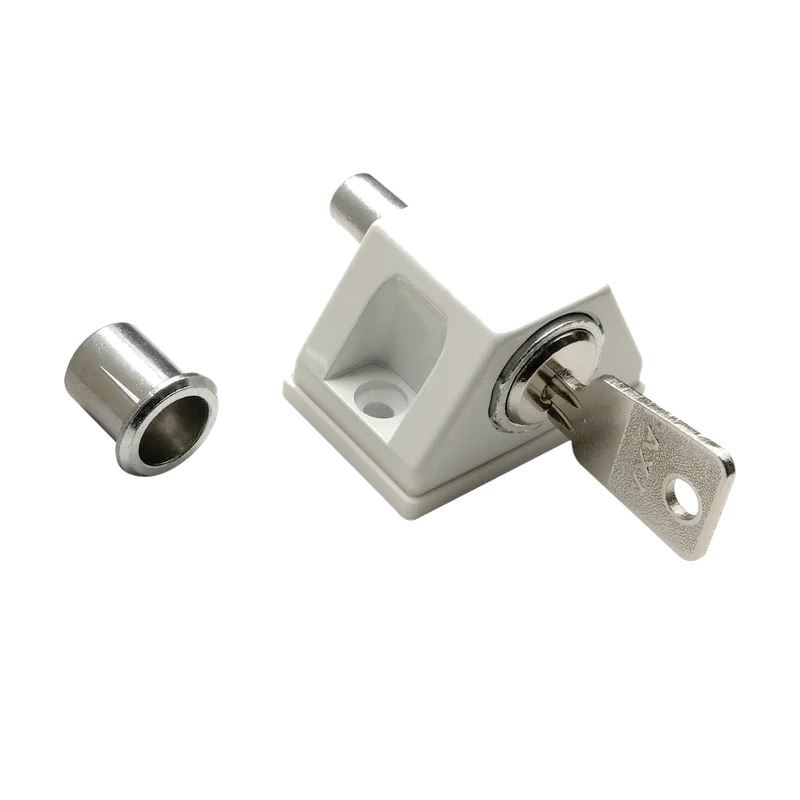 AXA oplegslot 3011 – wit, compact, 3011-00-68/0LE