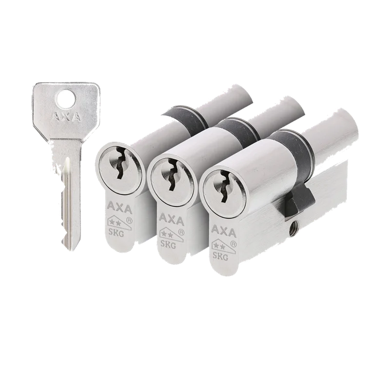 AXA Security dubbele cilinder 30/30 – 3 stuks gelijksluitend, SKG2
