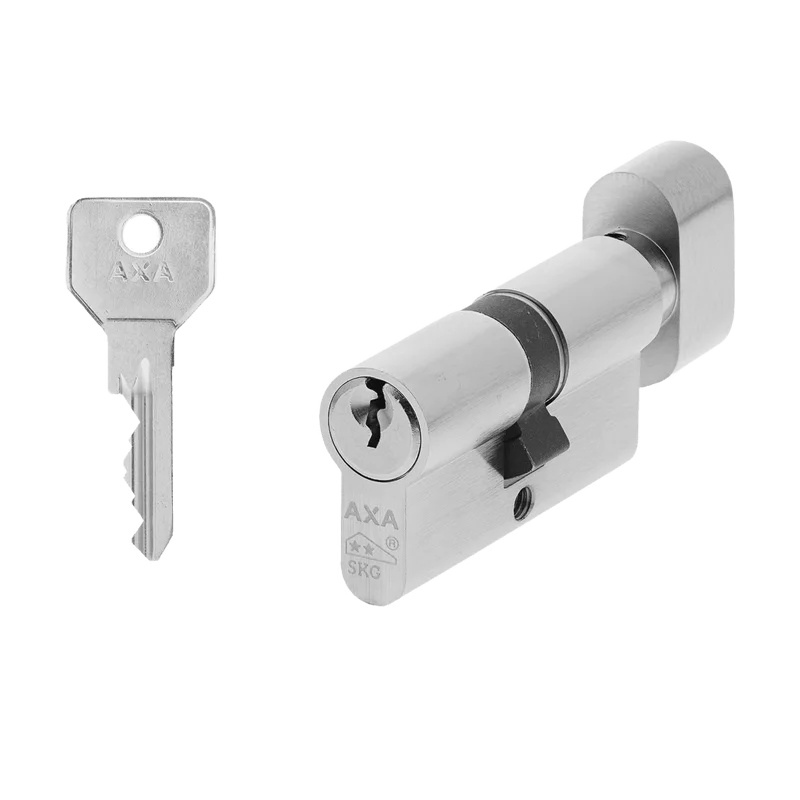 AXA Security knopcilinder K30-30 – SKG2, vernikkeld