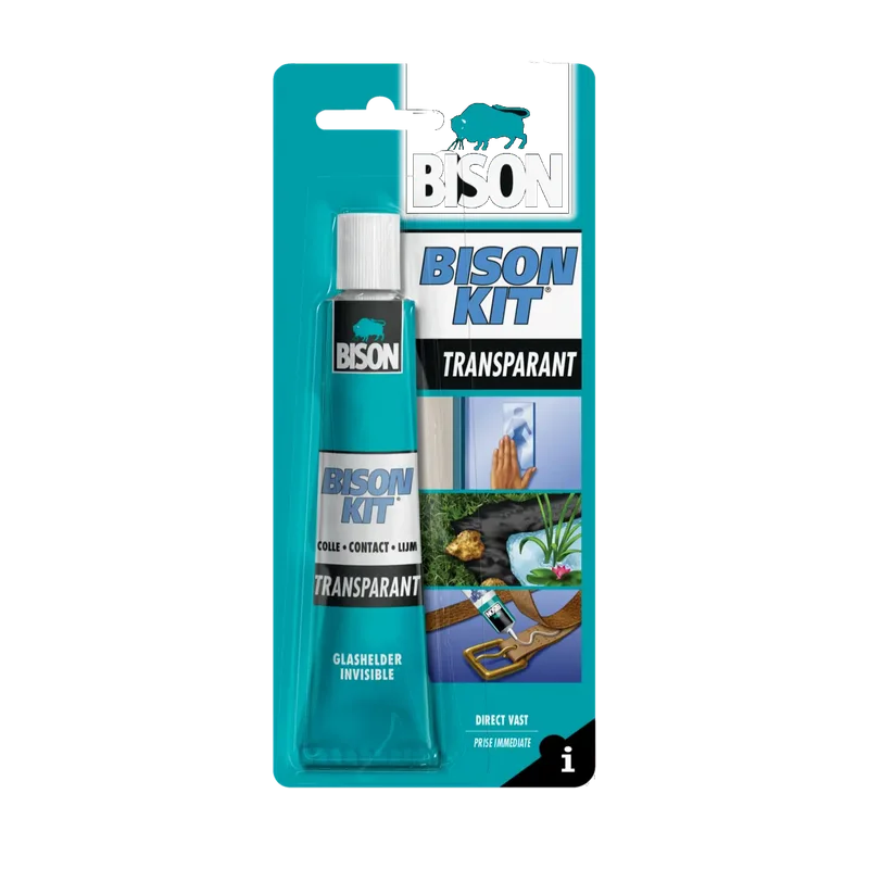 Bison Kit Transparant contactlijm – tube 50 ml