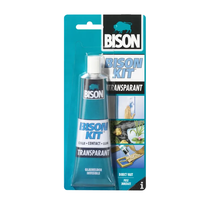Bison Kit Transparant contactlijm – tube 100 ml