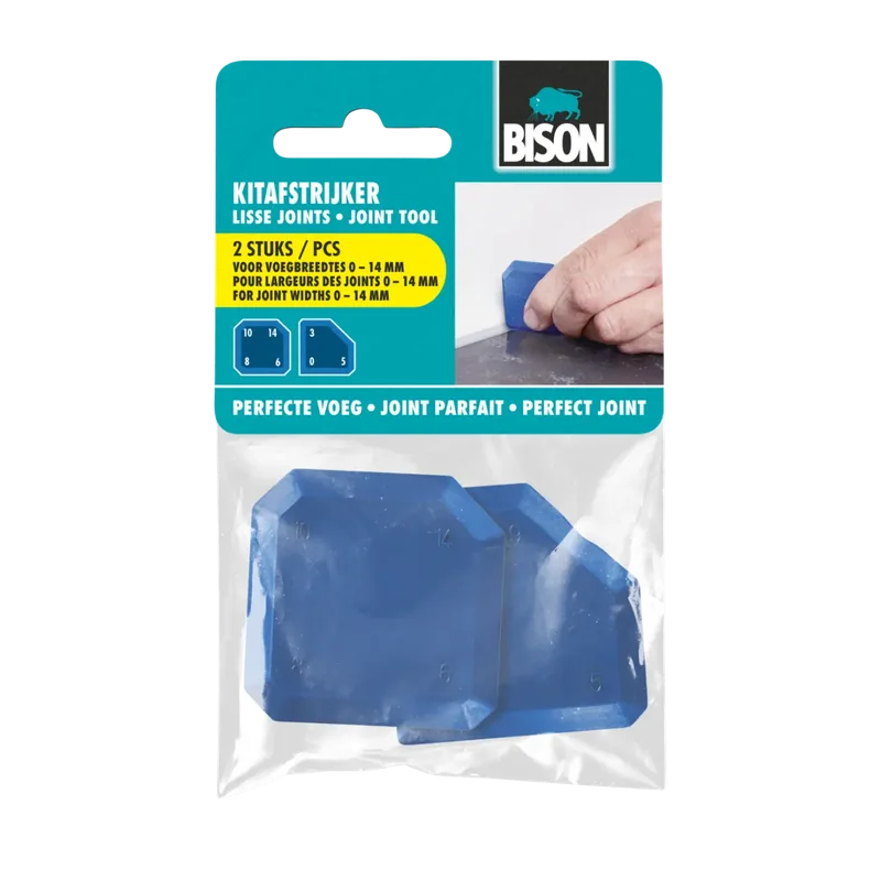 Bison Kitafstrijker – set van 2, voegen tot 14 mm