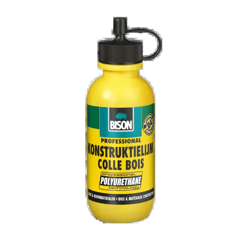 Bison Konstruktielijm – watervaste PU-houtlijm D4, 75 g
