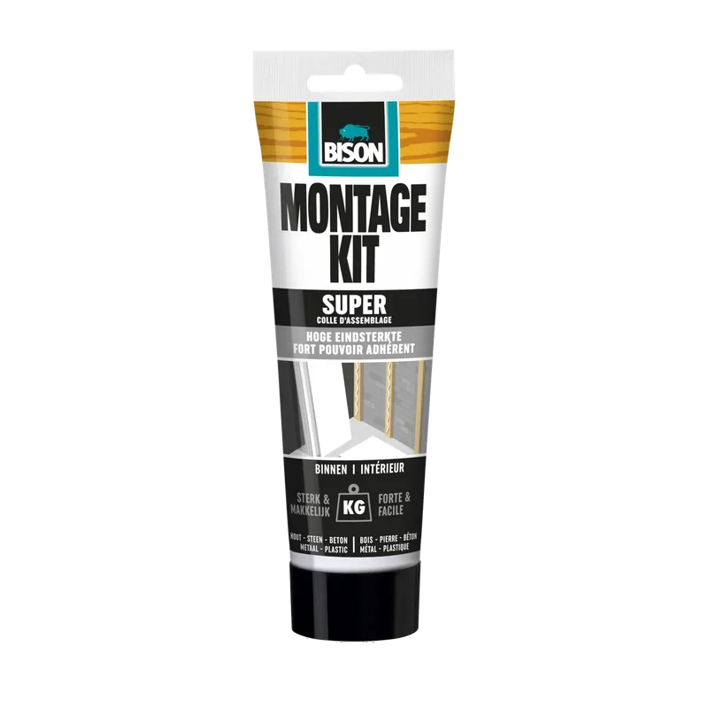 Bison Montagekit Super – hangtube 300 g, voor binnen