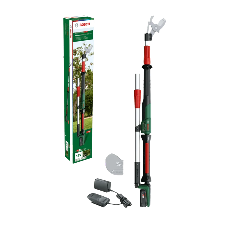 Bosch AdvancedPrune 18V-45 – accutakkenschaar met 2,0 Ah accu en lader