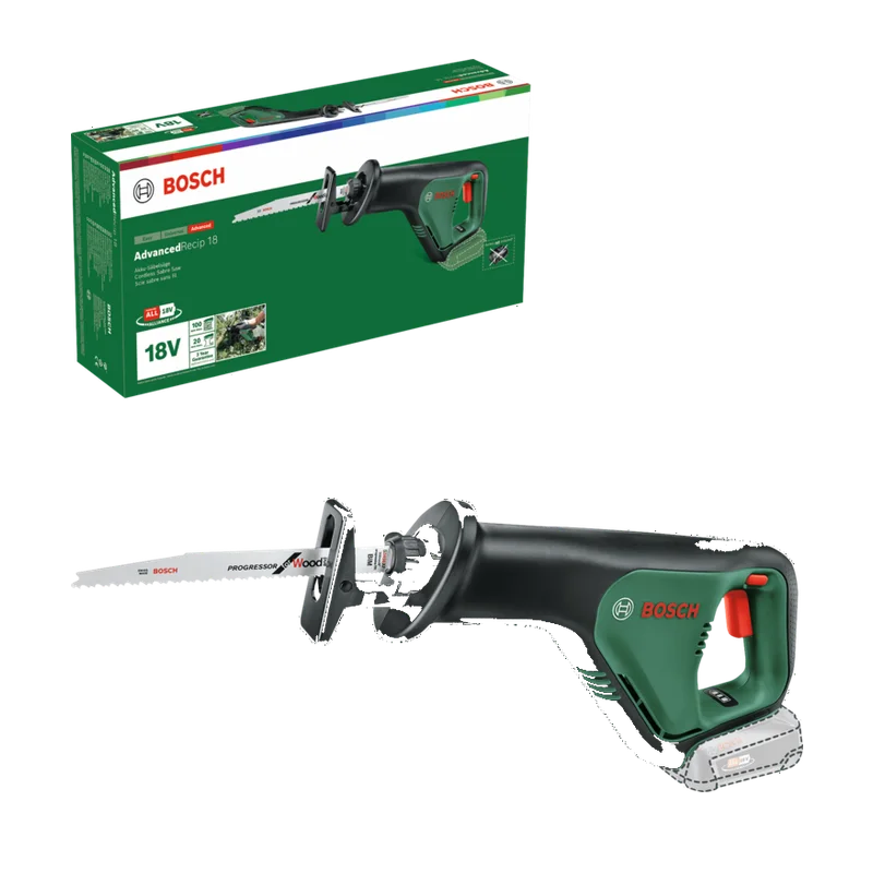 Bosch AdvancedRecip 18 reciprozaag – zonder accu en lader