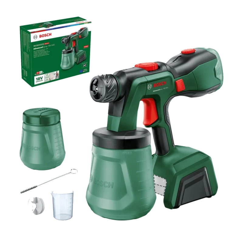 Bosch AdvancedSpray 18V-500 accu-verfspuit – zonder accu