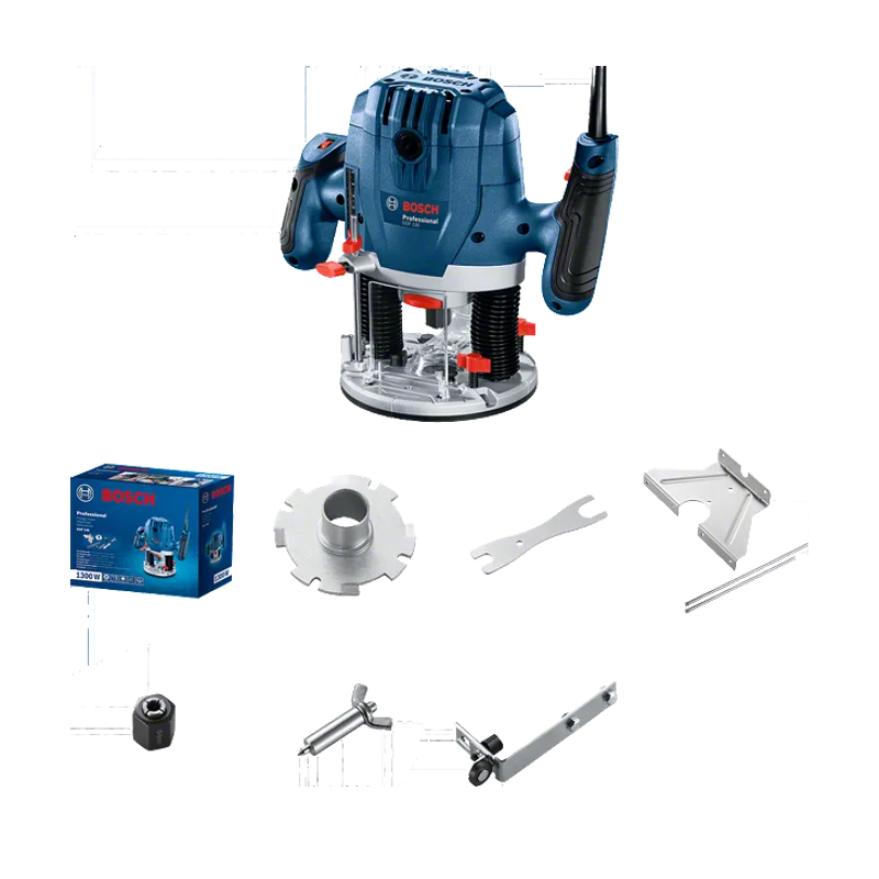 Bosch Professional GOF 130 bovenfrees – 1300 W, 55 mm slag