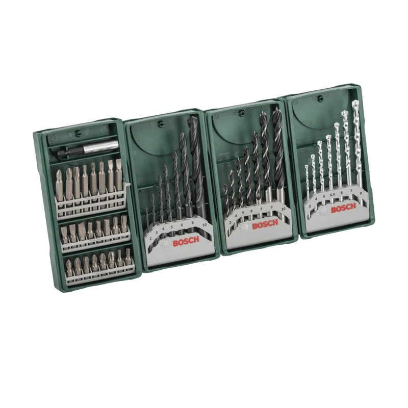 Bosch Mini X-Line boor- en bitset Multipack 3+1 – 46-delig