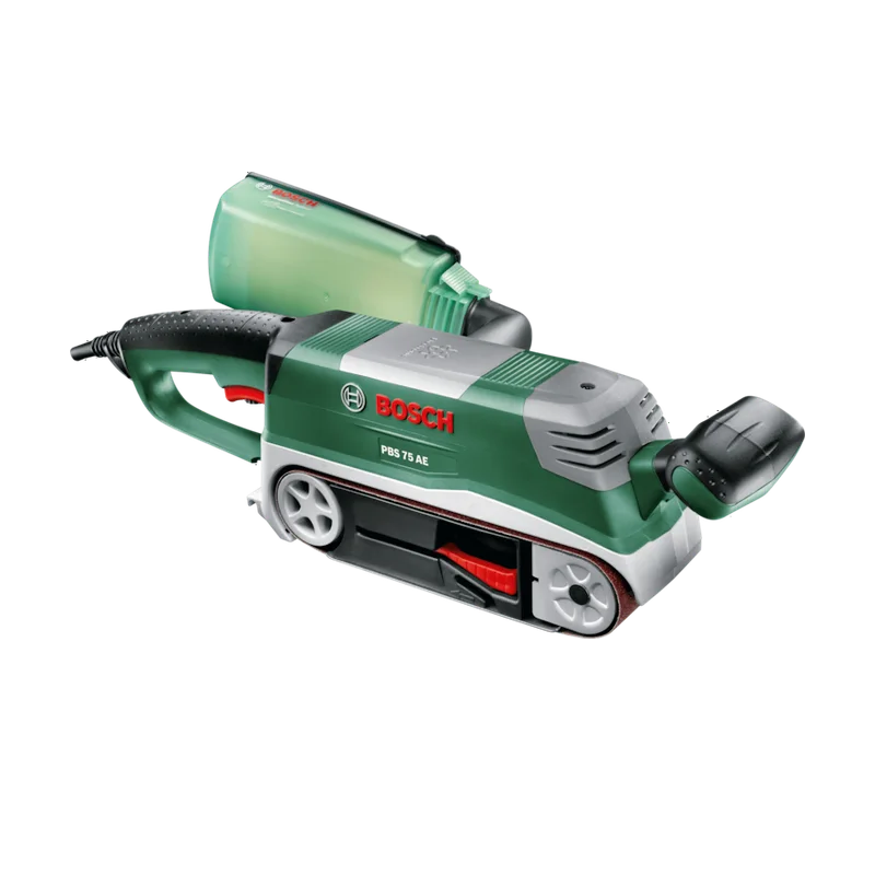 Bosch PBS 75 AE set bandschuurmachine – 750 W, met geleider