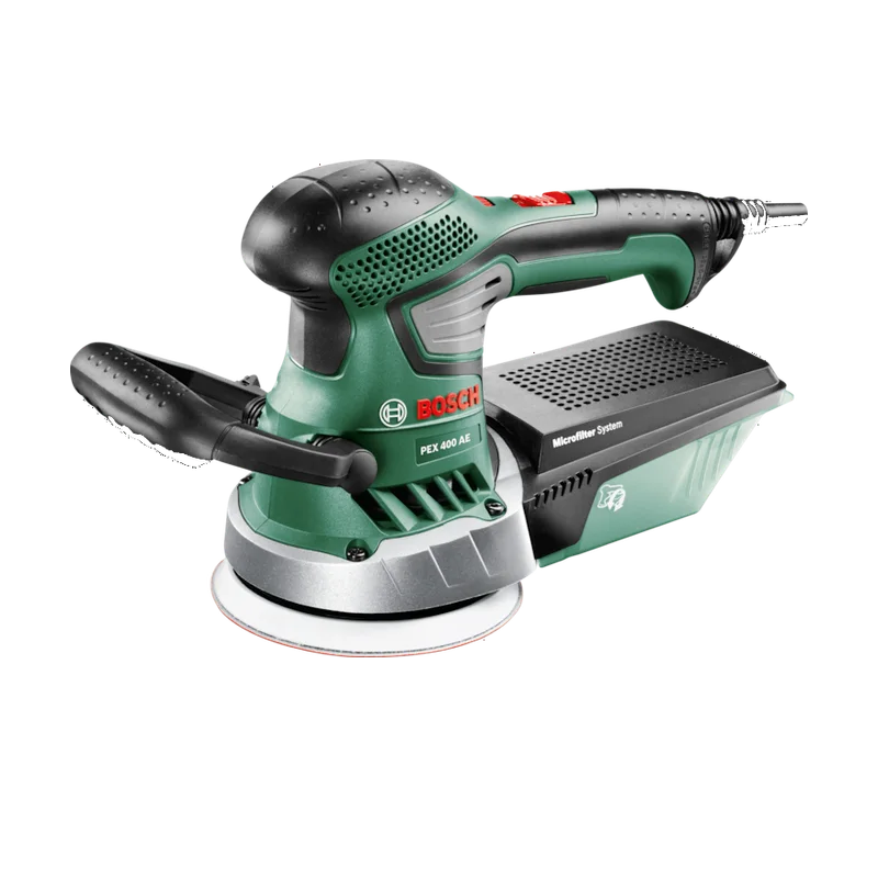 Bosch PEX 400 AE excenterschuurmachine – 370 W, 125 mm, koffer