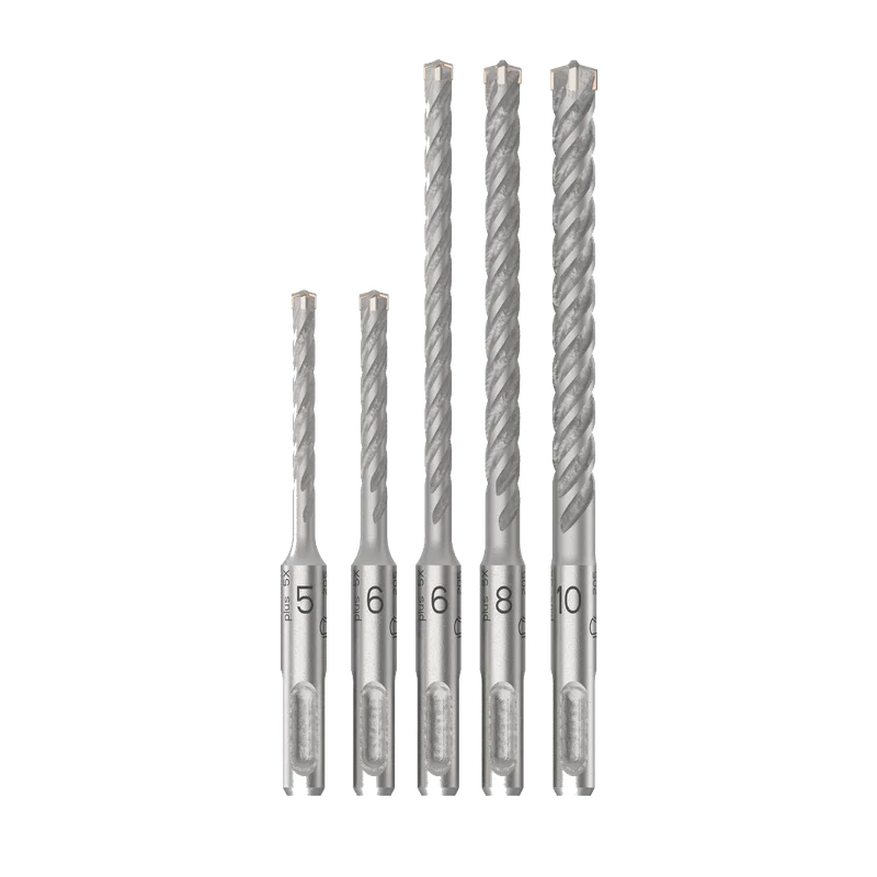 Bosch PRO SDS plus-5X hamerboorset – 5-delig, 5 tot 10 mm