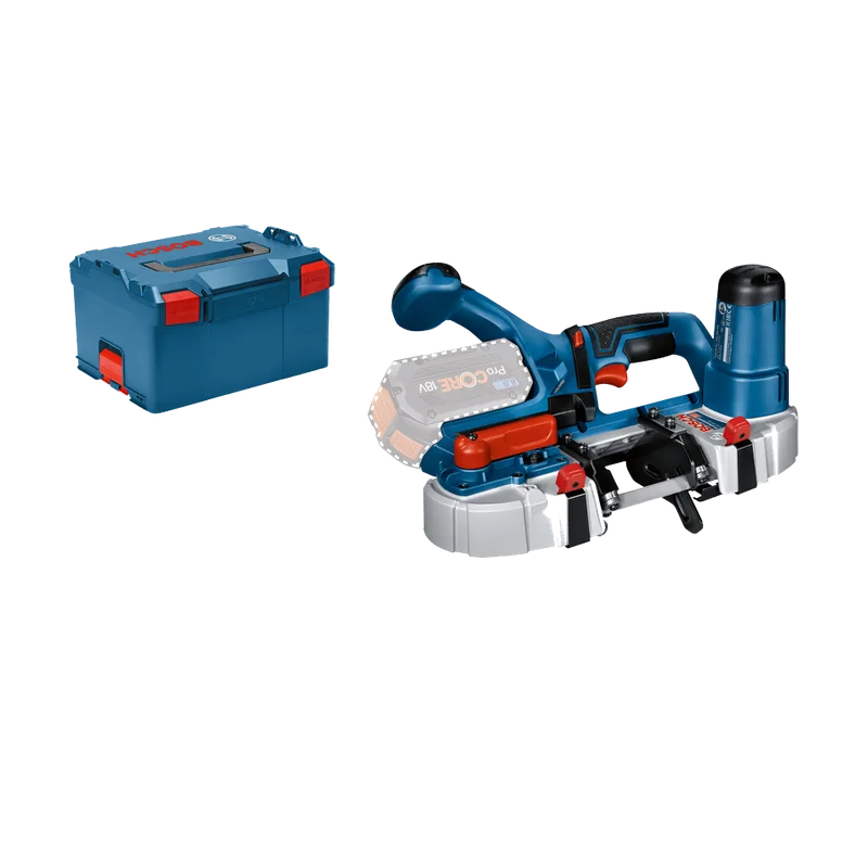 Bosch Professional GCB 18V-63 accubandzaag – solo in L-BOXX
