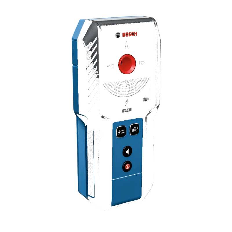Bosch Professional GMS 120-27 detector – met 2 AA-batterijen