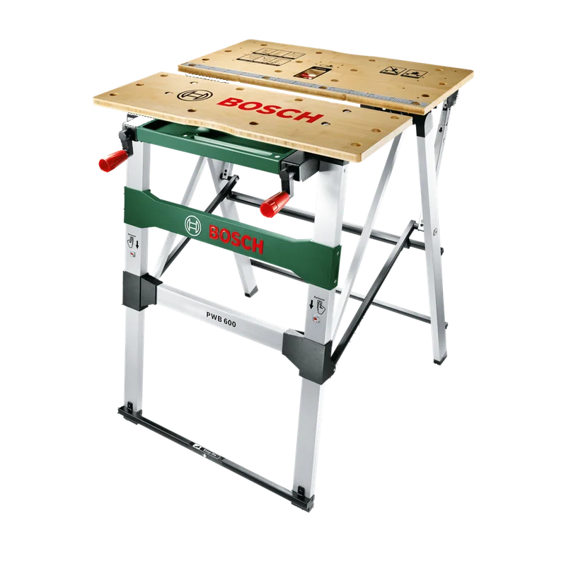 Bosch PWB 600 werktafel – inklapbaar, tot 200 kg, 0603B05200