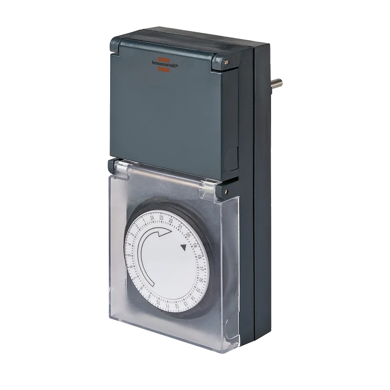 Brennenstuhl mechanische tijdschakelklok MZ 44 – IP44, dagprogramma