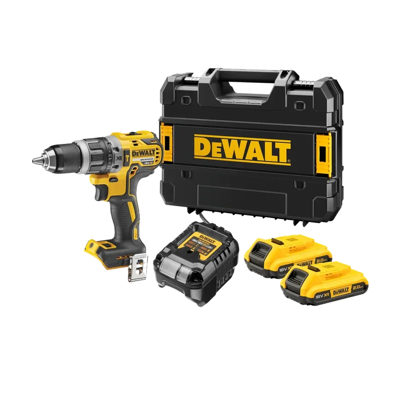 DeWalt DCD796D2 klopboormachine – 18V XR, 2x 2,0 Ah, TSTAK