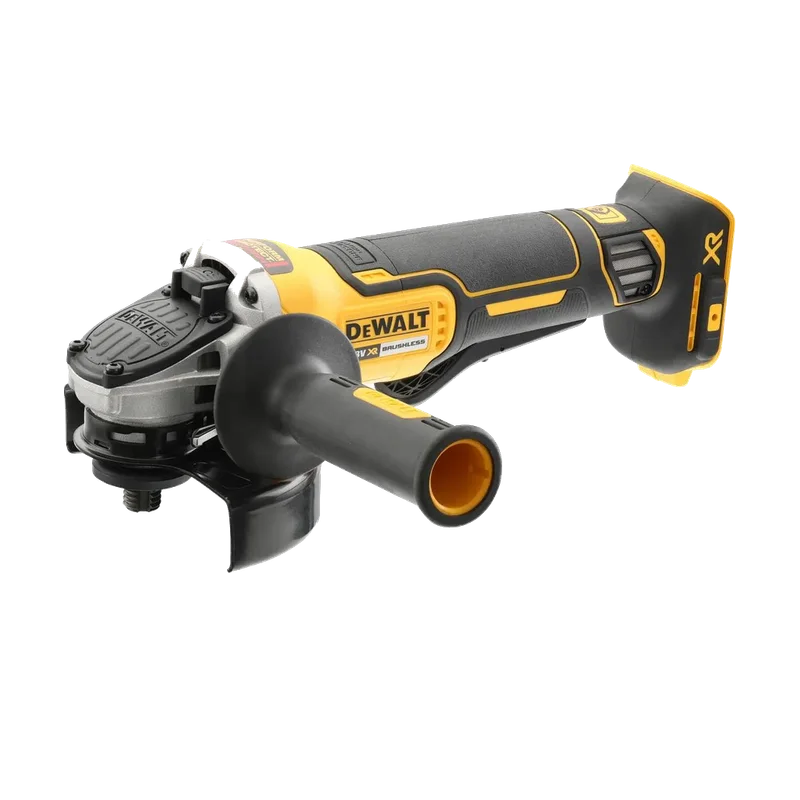 DeWalt DCG406NT haakse slijper – 18V XR, 125 mm, dodemansschakelaar