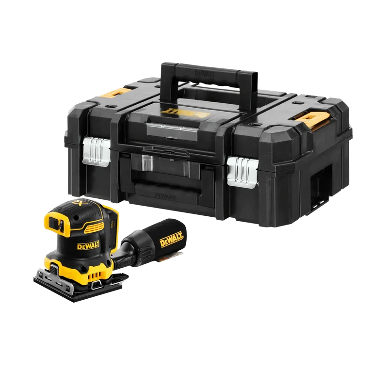 DeWalt DCW200NT vlakschuurmachine – 18V XR, 1/4 vel, in TSTAK