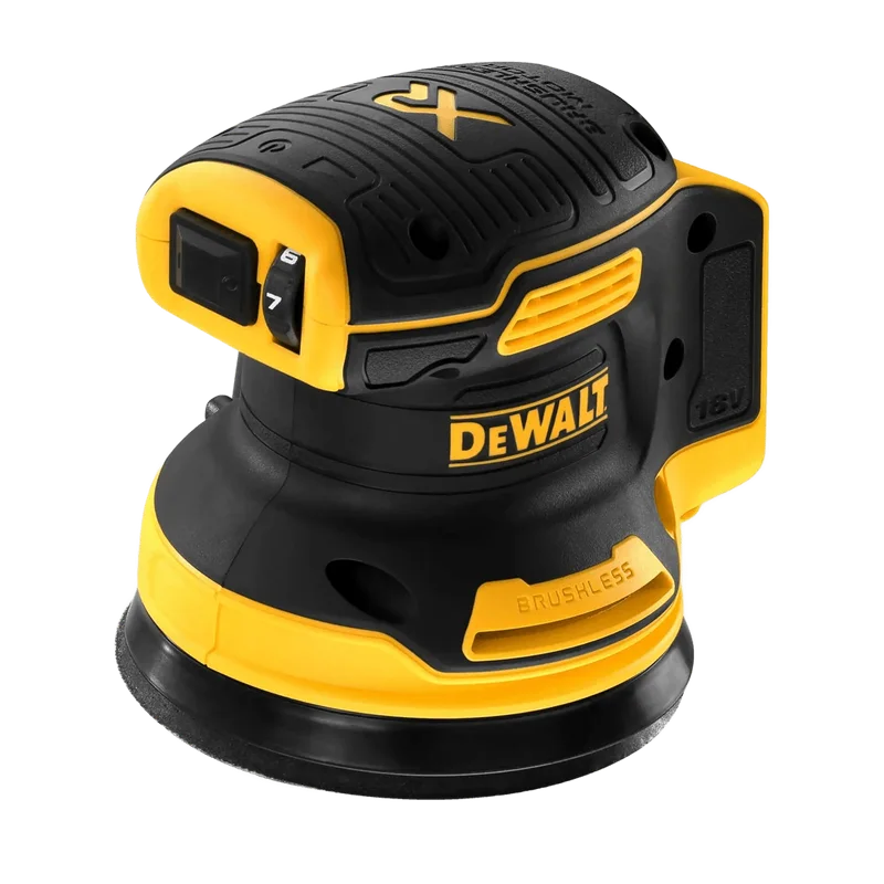 DeWalt DCW210N excenterschuurmachine – 18V XR, 125 mm, body