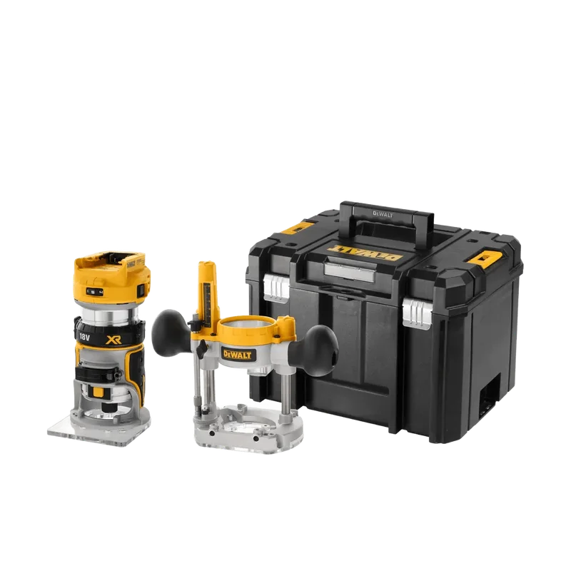 DeWalt DCW604NT 2-in-1 frees – 18V XR, 8 mm, body in TSTAK