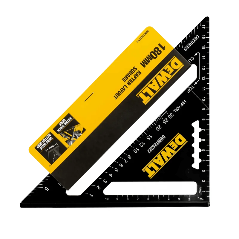 DeWalt multi bouwdriehoek DWHT25227-0 – 18 cm aluminium