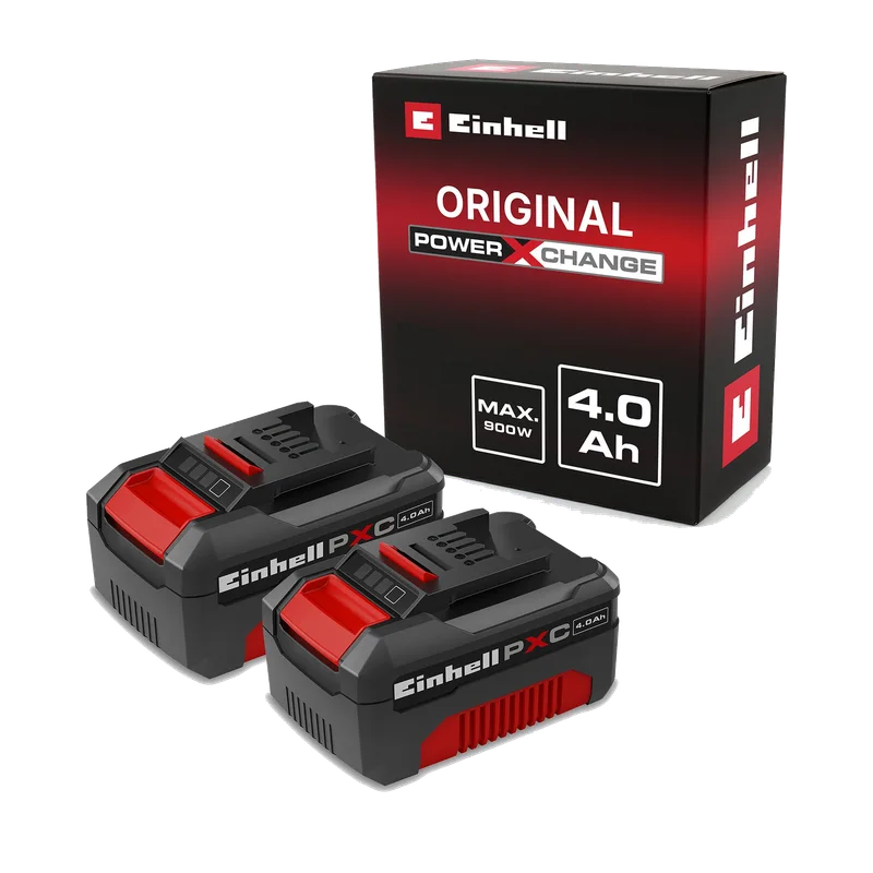 Einhell Power X-Change Twinpack – 2x 18V 4,0 Ah, 4511489