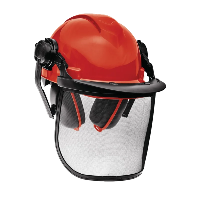 Einhell veiligheidshelm BG-SH 2 – met netvizier en oorkappen