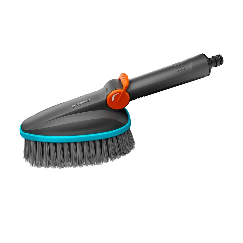 Gardena Cleansystem handborstel M Soft – met slangaansluiting