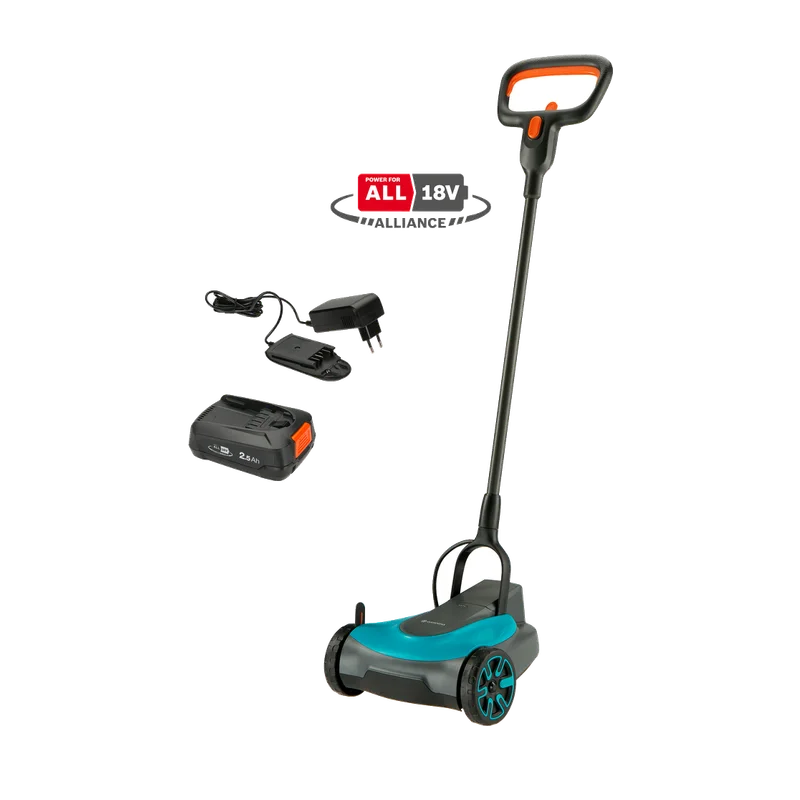 Gardena HandyMower 22/18V P4A accugrasmaaier – set met accu
