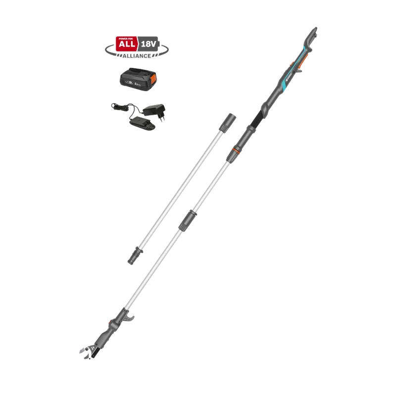 Gardena HighCut 360/18V P4A takkenschaar – set met accu
