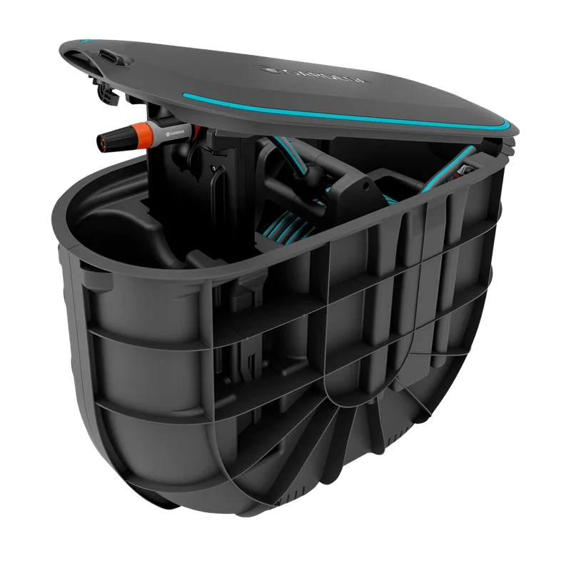 Gardena Undercover slangenbox RollUp M – ondergronds, 20 m slang