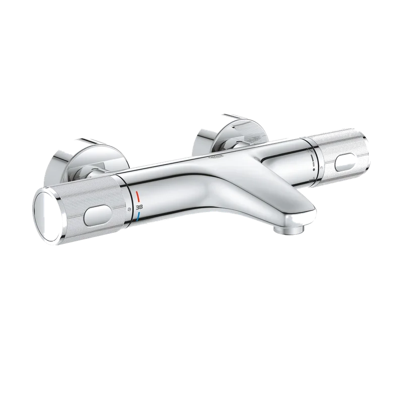GROHE Precision Feel thermostatische badkraan – 15 cm, chroom