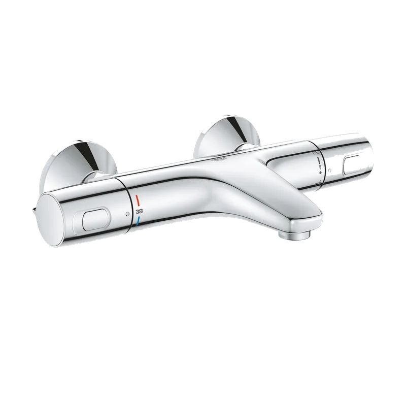 GROHE Precision Trend thermostatische badkraan – 15 cm, chroom