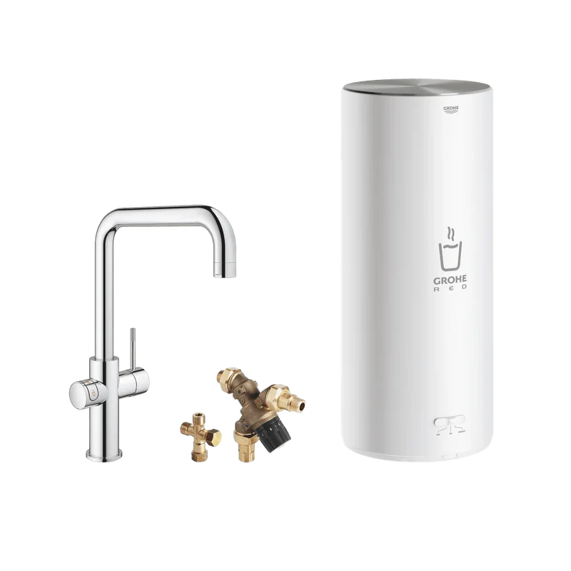 GROHE Red Duo kokendwaterkraan – U-uitloop, L-size boiler