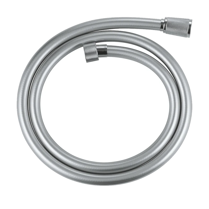 GROHE VitalioFlex Silver doucheslang – 125 cm, TwistStop