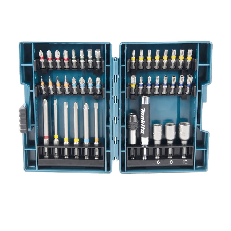 Makita B-55697 schroefbitset – 43-delig, bits van 25 en 75 mm
