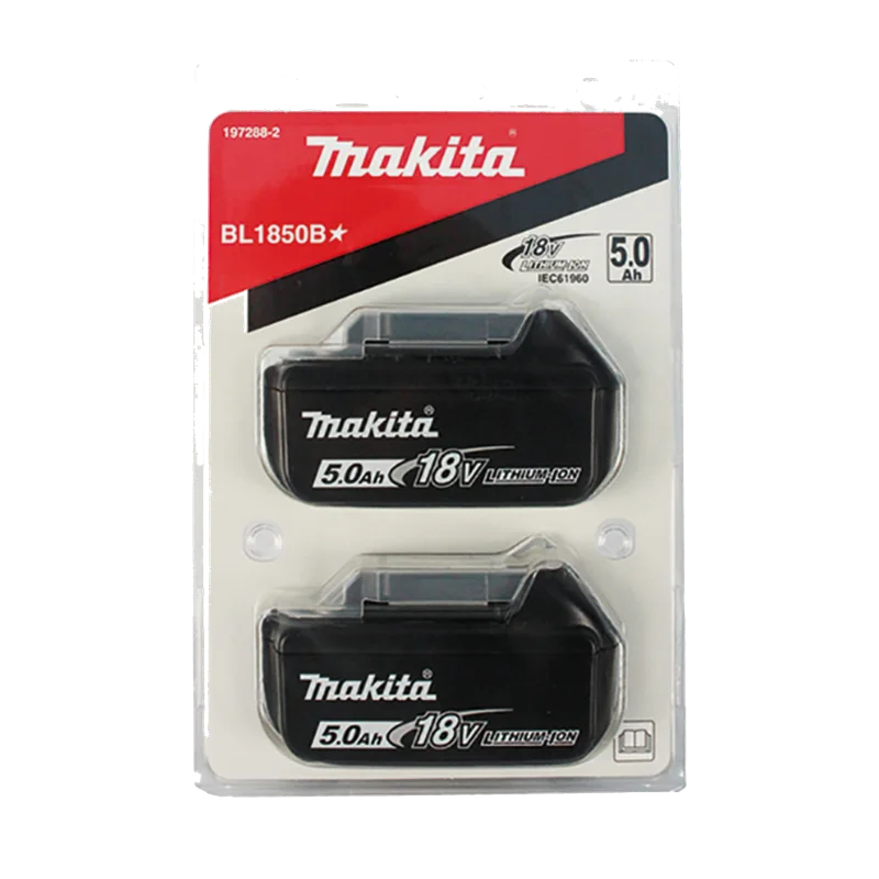 Makita BL1850B duopack 197288-2 – 2 x 18V LXT 5,0 Ah