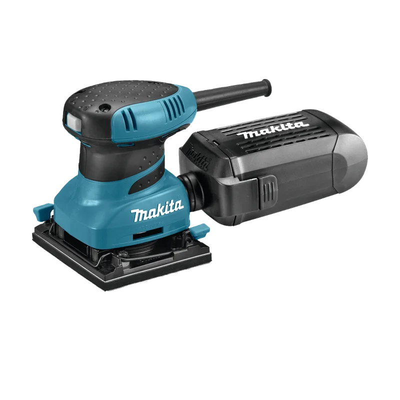 Makita BO4555K vlakschuurmachine – 200 W, 114 x 102 mm, koffer