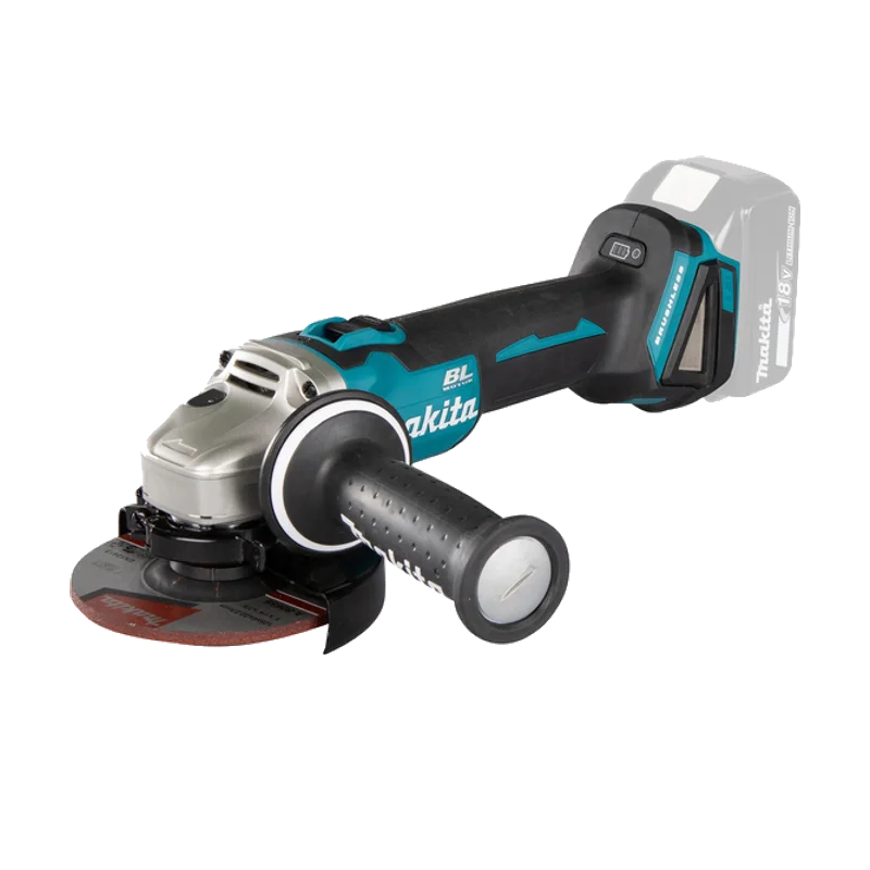 Makita DGA504ZJ haakse slijper – 18V LXT, 125 mm, in Mbox