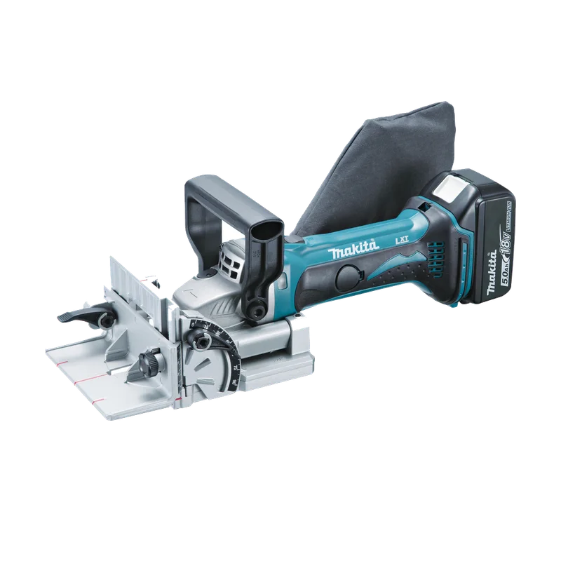 Makita DPJ180RTJ lamellenfrees – 18V, 2x 5,0 Ah in Makpac