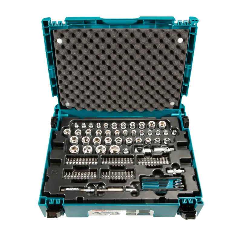 Makita E-08713 gereedschapset – 120-delig in Mbox