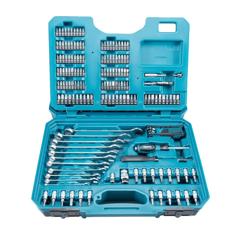 Makita E-10883 gereedschapset – 221-delig in koffer