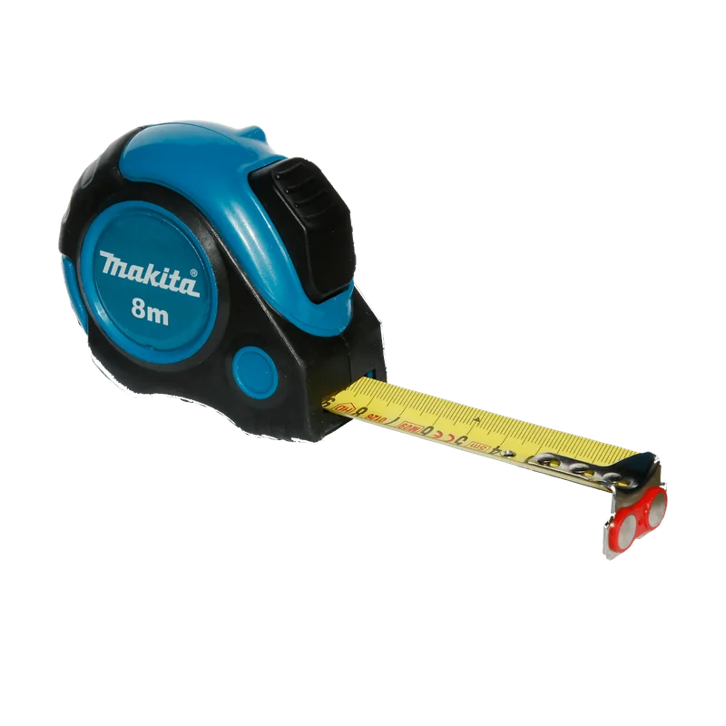 Makita rolmaat 8 m P-72986 – magnetische haak, zelfblokkerend