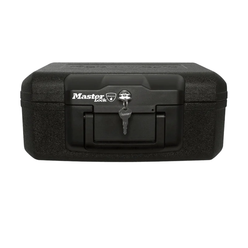 Master Lock L1200 brandwerende kist – 5 liter, met sleutelslot
