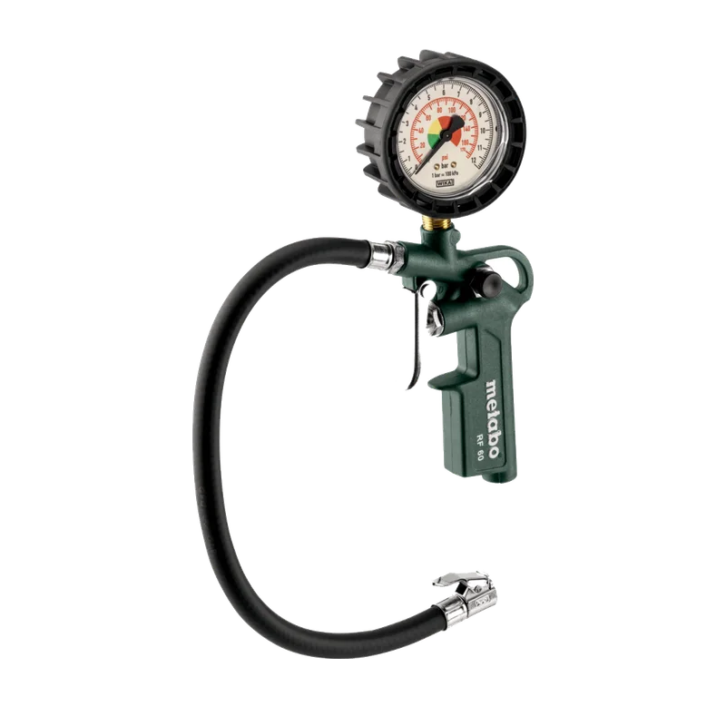 Metabo RF 60 bandenpomp – perslucht, met manometer